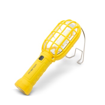 Lampa de sticla Phenom, Suspendabila, Alarma, Galben Lampa de sticla Phenom, Suspendabila, Alarma, Galben