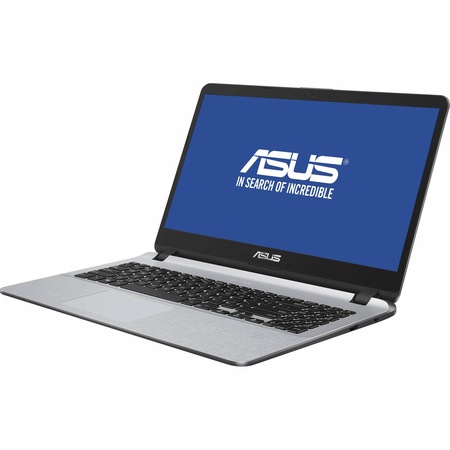 Laptop ASUS X507UA cu procesor Intel® Core™ i5-8250U pana la 3.40 GHz, Kaby Lake R, 15.6", Full HD, 8GB, 256GB SSD, Intel® UHD Graphics 620, Endless OS, Star Grey