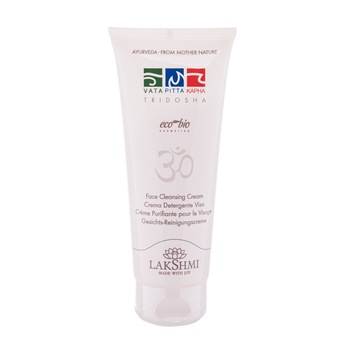 Crema faciala demachianta, Lakshmi, 100 ml, adecvata pentru toate tipurile de piele, se foloseste in locul sapunului sau a laptelui demachiant Crema faciala demachianta, Lakshmi, 100 ml, adecvata pentru toate tipurile de piele, se foloseste in locul sapunului sau a laptelui demachiant