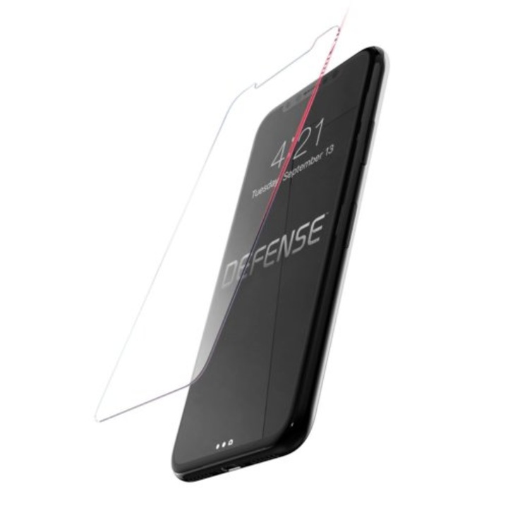 Стъклен протектор X-Doria Defense Glass за iPhone XS Max, Прозрачен