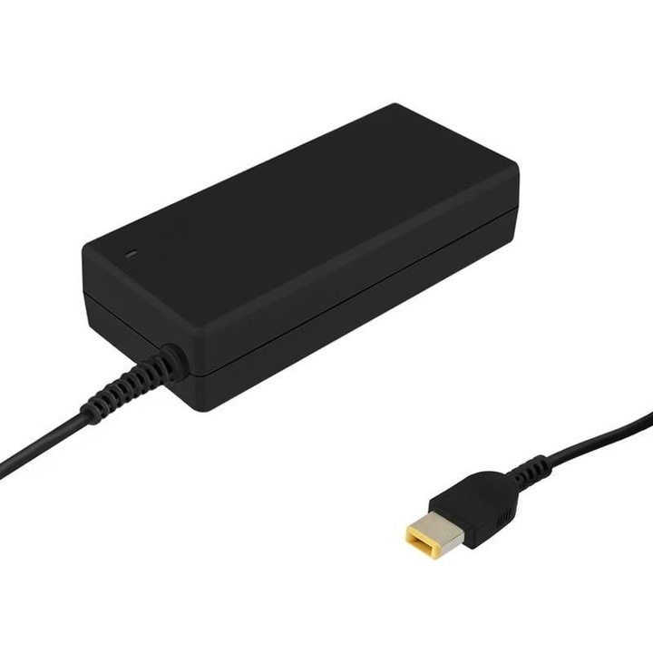 Qoltec Tápegység, Lenovo Notebookhoz, 90W, 20V, 4.5A, Slim típusú