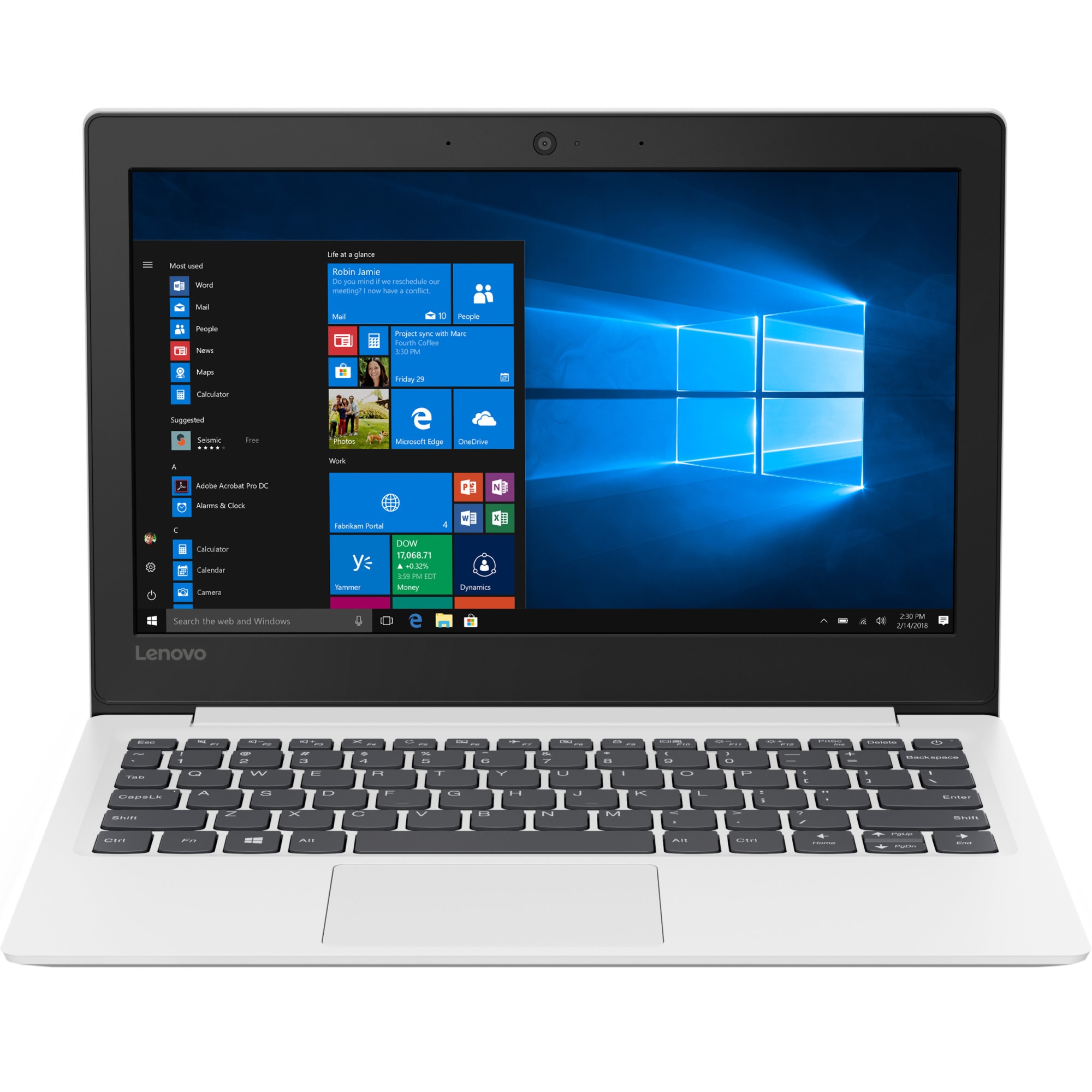 Laptop ultraportabil Lenovo IdeaPad S130-11IGM cu procesor Intel