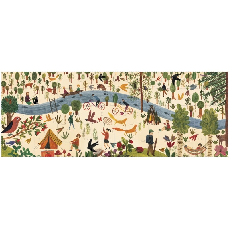 Puzzle 100 piese Padurea Londji