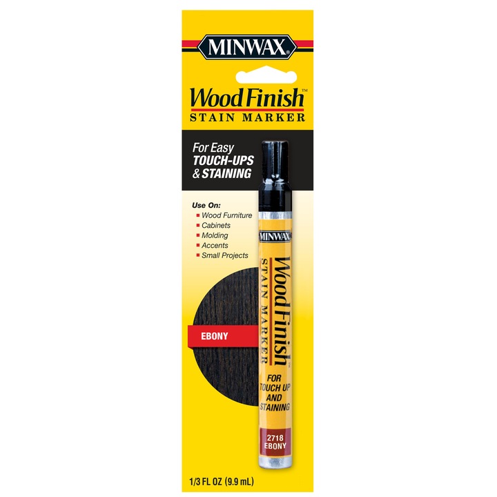 Marker pentru lemn Minwax® Wood Finish™, Abanos, 0,08 l
