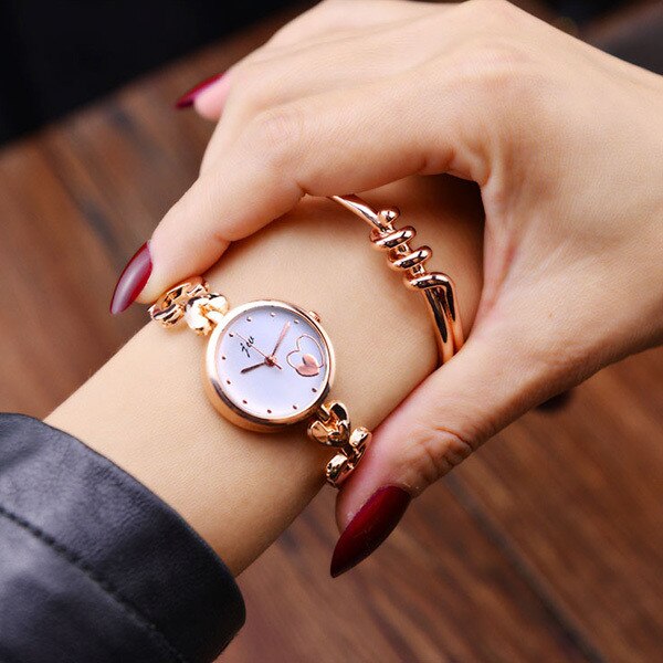 Ceas Dama Quartz jw Casual Elegant Rose, CP9340RE, curea din metal (zale), afisaj analog