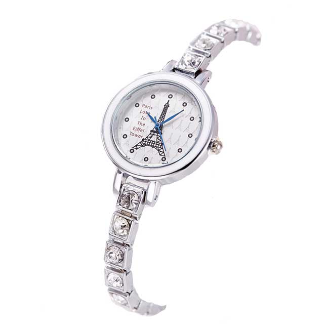 Ceas Dama Quartz jw Casual Elegant Silver, CP9897SR, curea din metal (zale), afisaj analog