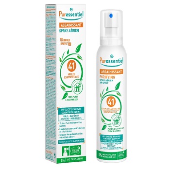 Pulverizator de purificare a aerului cu 41 de uleiuri esentiale, PURESSENTIEL PURIFYING, 200 ml Pulverizator de purificare a aerului cu 41 de uleiuri esentiale, PURESSENTIEL PURIFYING, 200 ml