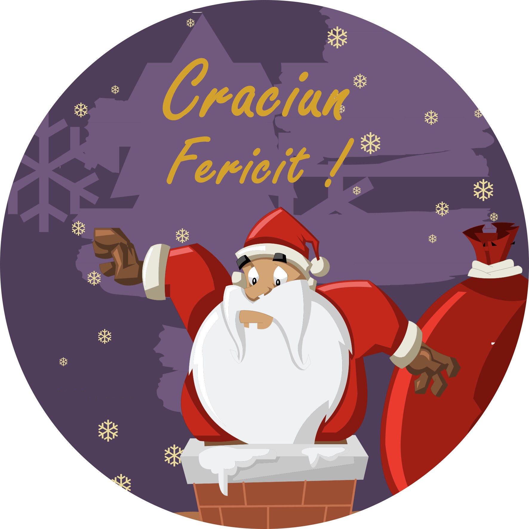 Suport Stand Adeziv Popsocket pentru telefon S-Fresh Origini - editia de Craciun