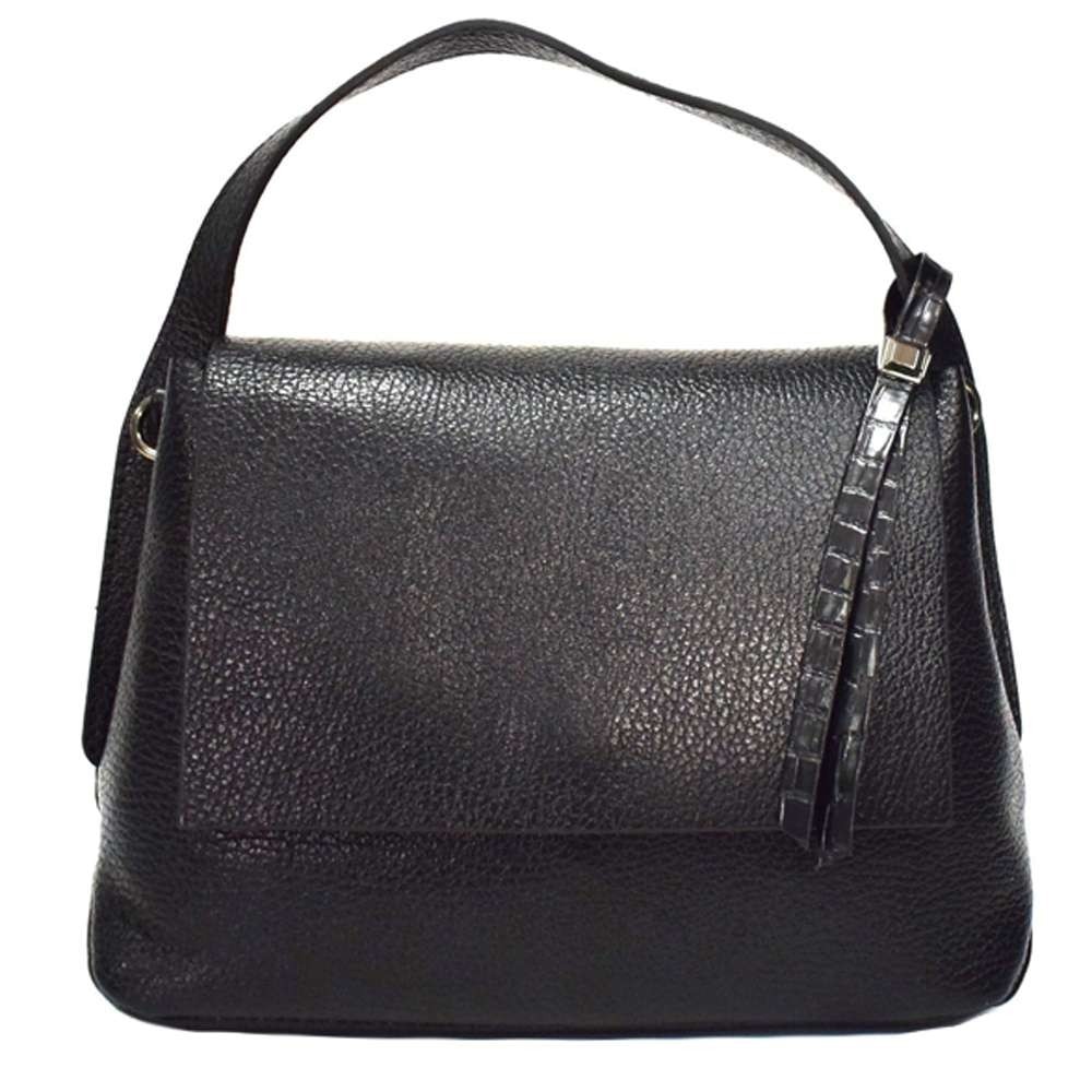 Poseta dama, din piele naturala, marca Desisan, 1491-01-26, negru