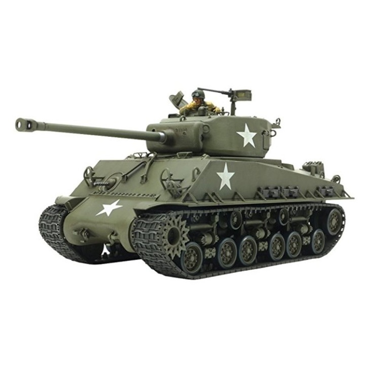Macheta Militara de construit Tamiya US Medium tank M4A3E8 Sherman "Easy Eight" European Theater 1:35 Tam 35346