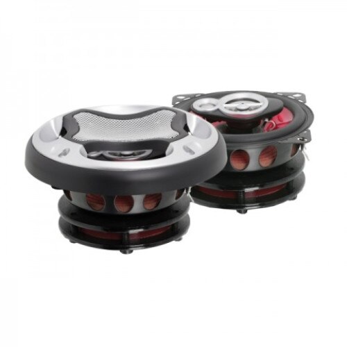 Set difuzoare auto MNC DevilX 4”/100mm, putere nominala 60 W, 4 ohm, echipate cu super-tweeter 13mm