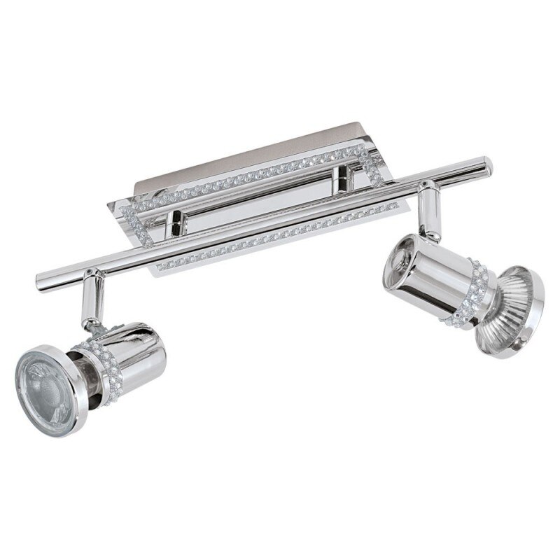 Plafoniera moderna GU10 led 2X3.3W Bonares 94287 Eglo