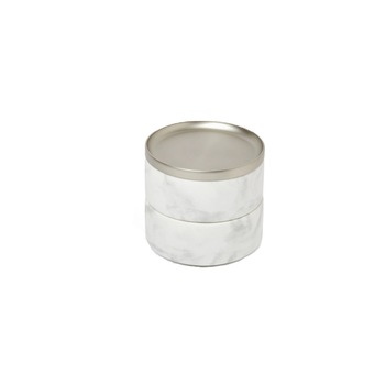 Caseta bijuterii Tesora marble white, rasina marmorata, nichel, alb, Umbra Caseta bijuterii Tesora marble white, rasina marmorata, nichel, alb, Umbra