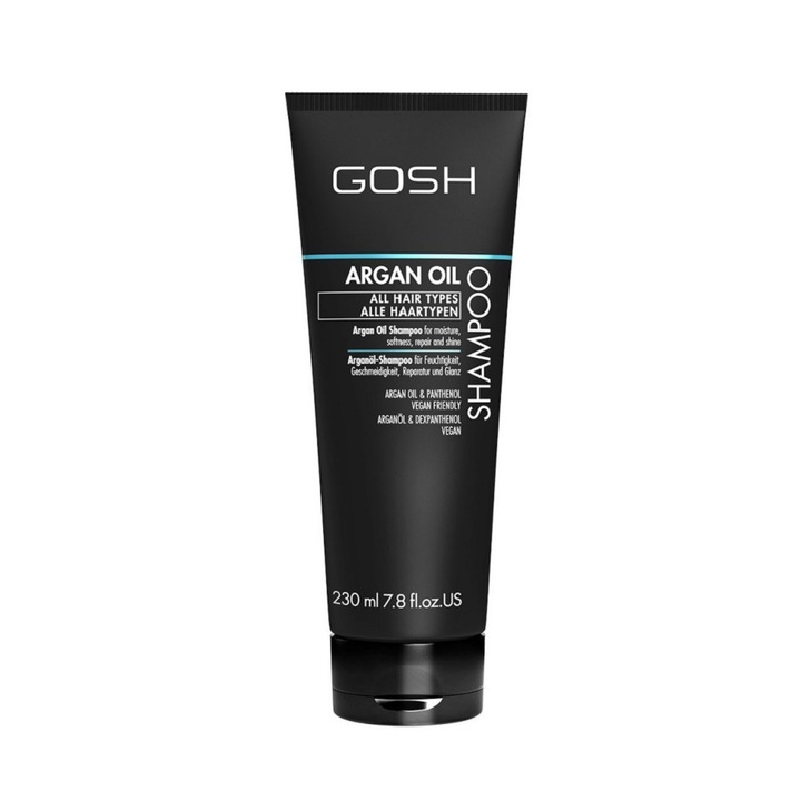 Sampon nutritiv pentru par, GOSH, Argan Oli, 230 ml