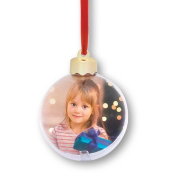 Glob foto brad rotund - personalizare inclusa Glob foto brad rotund - personalizare inclusa