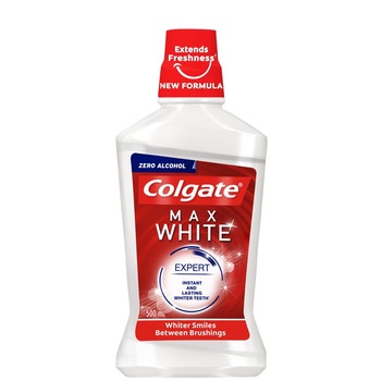 Apa de gura Colgate Max White Expert 500ml Apa de gura Colgate Max White Expert 500ml