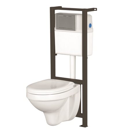 Set Sistem WC Incastrat Cersanit + Rezervor Incastrat + Clapeta ...
