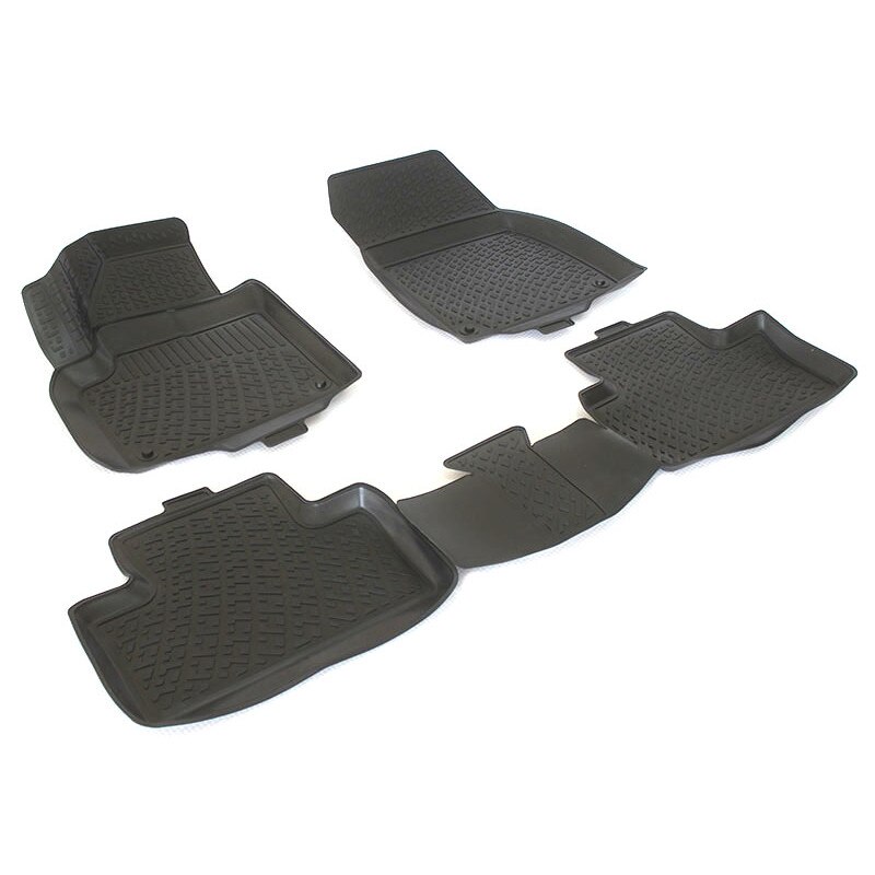 Set 4 presuri stil tavita din cauciuc antiaderent LAND ROVER RANGE ROVER EVOQUE 2011 ->