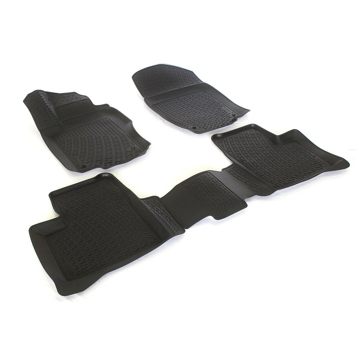 Set 4 presuri stil tavita din cauciuc antiaderent MERCEDES ML-KLASSE II W164 2005-2011