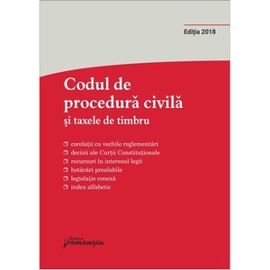 Cauți Cod De Procedura Civila Actualizat 2019 Alege Din Oferta Emag Ro
