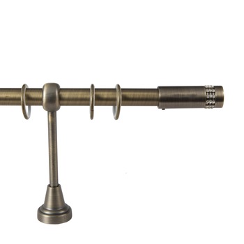 Galerie simpla Xantos,grosime 19mm, patyna, 200 cm Galerie simpla Xantos,grosime 19mm, patyna, 200 cm