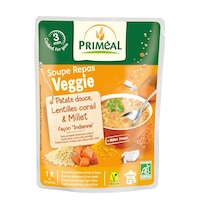 Supa gata preparata - cartofi dulci, cocos si mei, Primeal, 250g