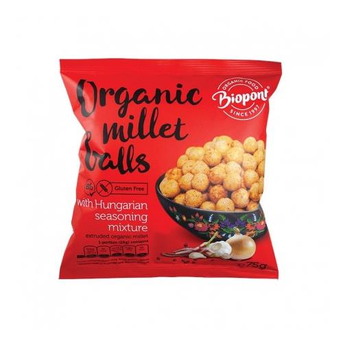 Crochete Bio Mei Expandat cu Condimente Biopont PV 75gr