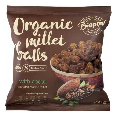Crochete Bio Mei Expandat cu Cacao Biopont PV 60gr