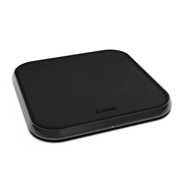 Incarcator wireless ultra rapid ZENS Aluminium 10W Qi Black Incarcator wireless ultra rapid ZENS Aluminium 10W Qi Black