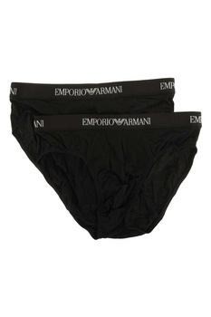 Slipi Armani Basic722, set 2 buc, Negru Slipi Armani Basic722, set 2 buc, Negru