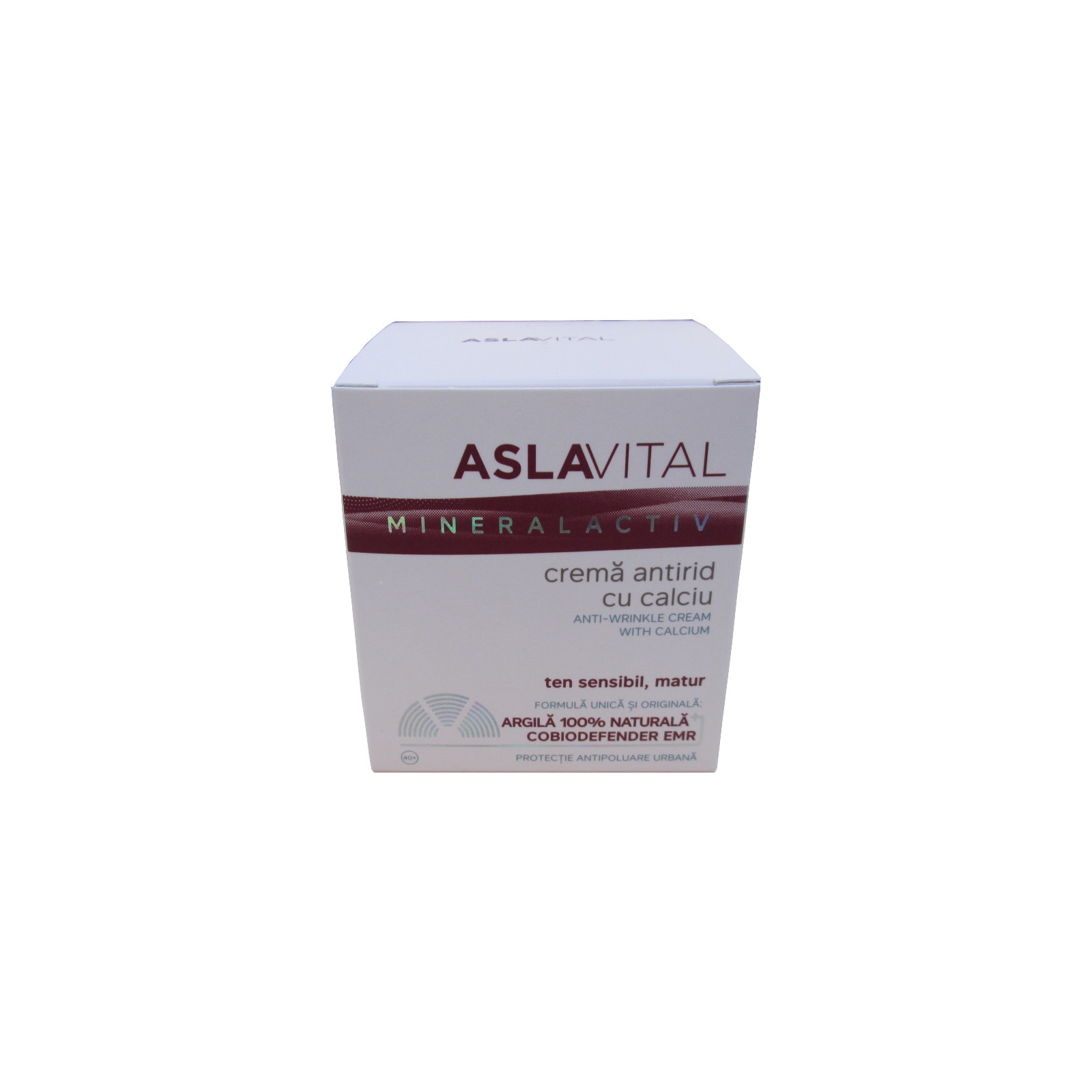 Aslavital MineralActiv Crema Antirid cu Calciu