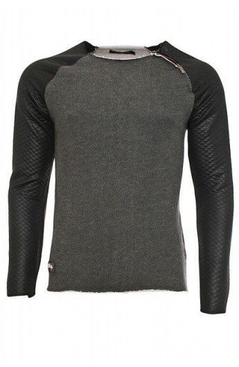 Bluza barbati , cu fermoar decorativ ,, marimea S