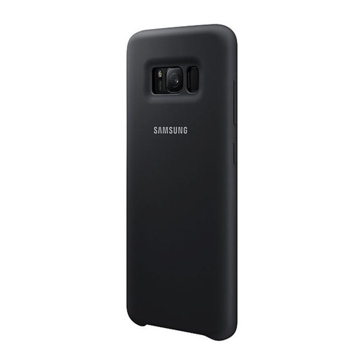 Силиконов калъф гръб кейс Silicone Case за Samsung G950 Galaxy S8, Черен