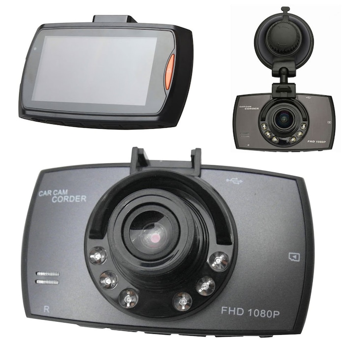 Camera Auto DVR Camcorder Full HD 1080p, Senzor de miscare, G-Senzor