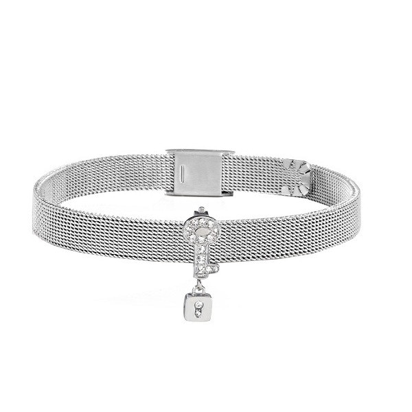 Bratara Morellato dama SAJT34, Argintiu