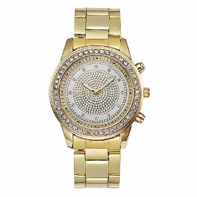 Ceas dama casual Geneva Luxe, gold