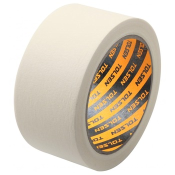 Banda de mascare profesionala Tolsen, 50244, 18 mm x 30 m Banda de mascare profesionala Tolsen, 50244, 18 mm x 30 m