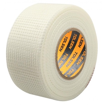 Banda fibra de sticla auto-adeziva profesionala Tolsen, 50270, 48 mm x 45 m Banda fibra de sticla auto-adeziva profesionala Tolsen, 50270, 48 mm x 45 m