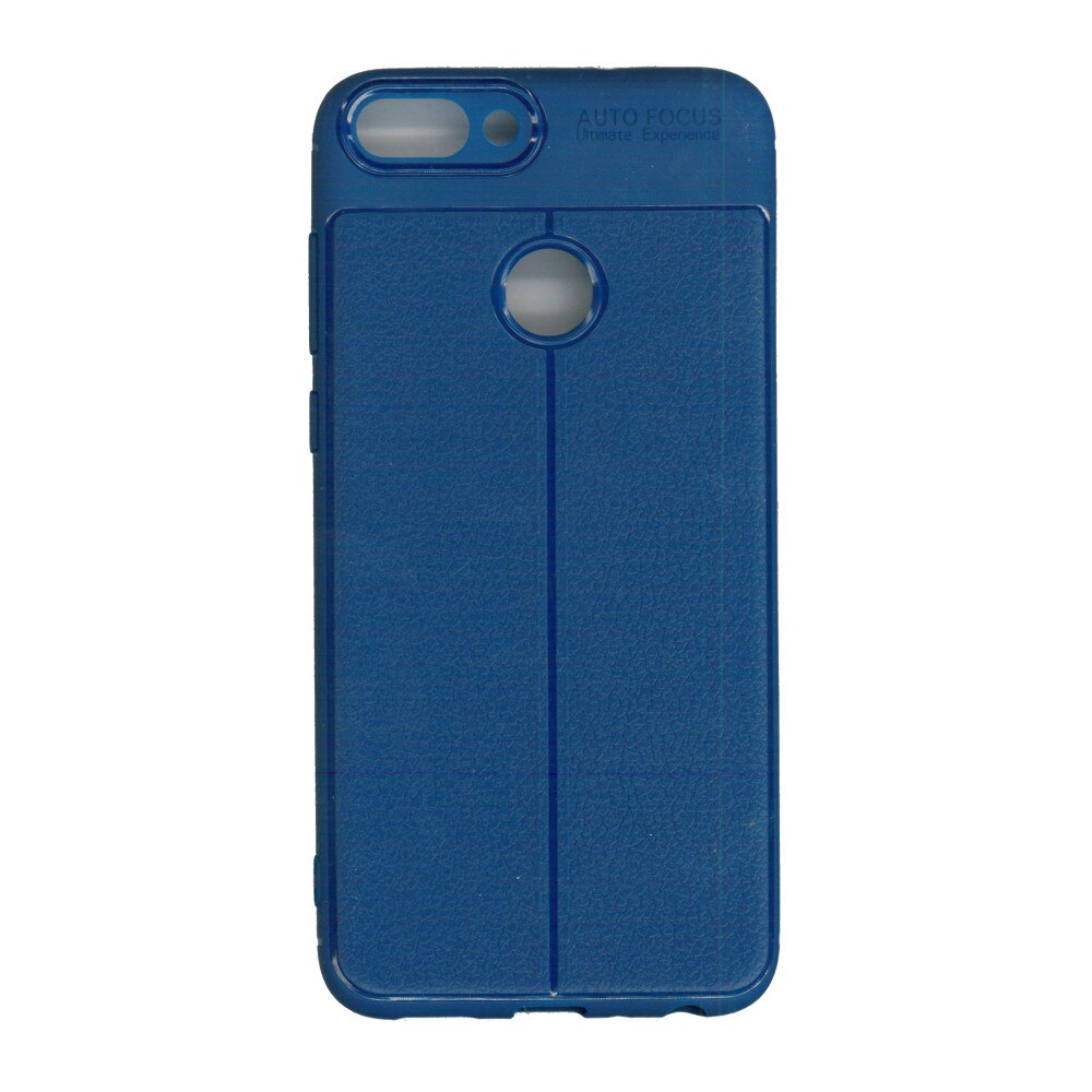 Husa din silicon auto-focus, Eurocell, pentru Huawei P Smart, albastru