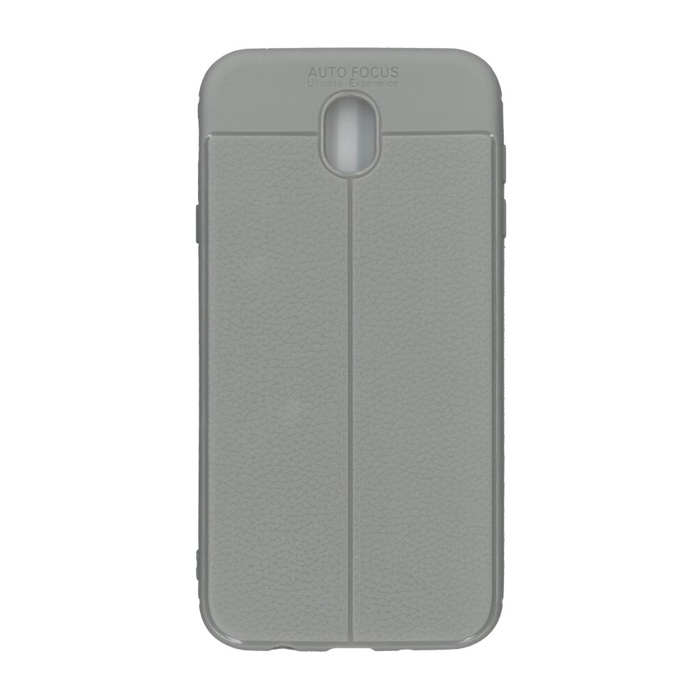 Husa din silicon auto-focus, Eurocell, pentru Samsung Galaxy J7 2017, gri