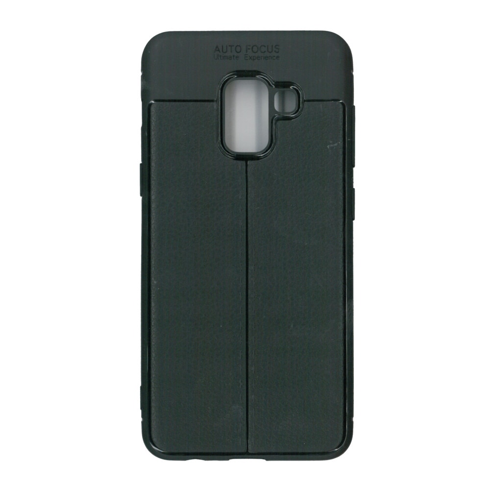 Husa din silicon auto-focus, Eurocell, pentru Samsung Galaxy A8 2018 , negru