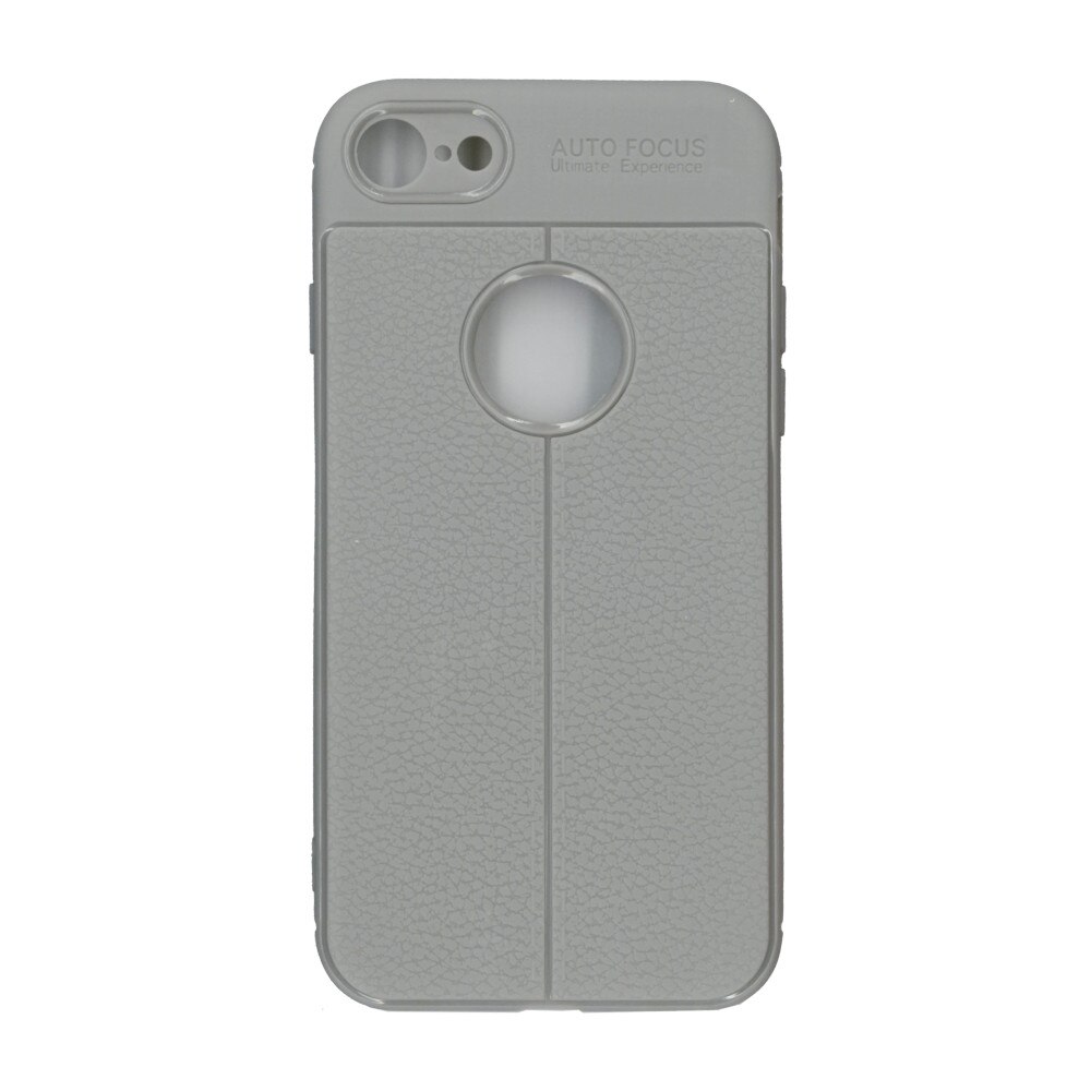 Husa din silicon auto-focus, Eurocell, pentru iPhone 8, gri