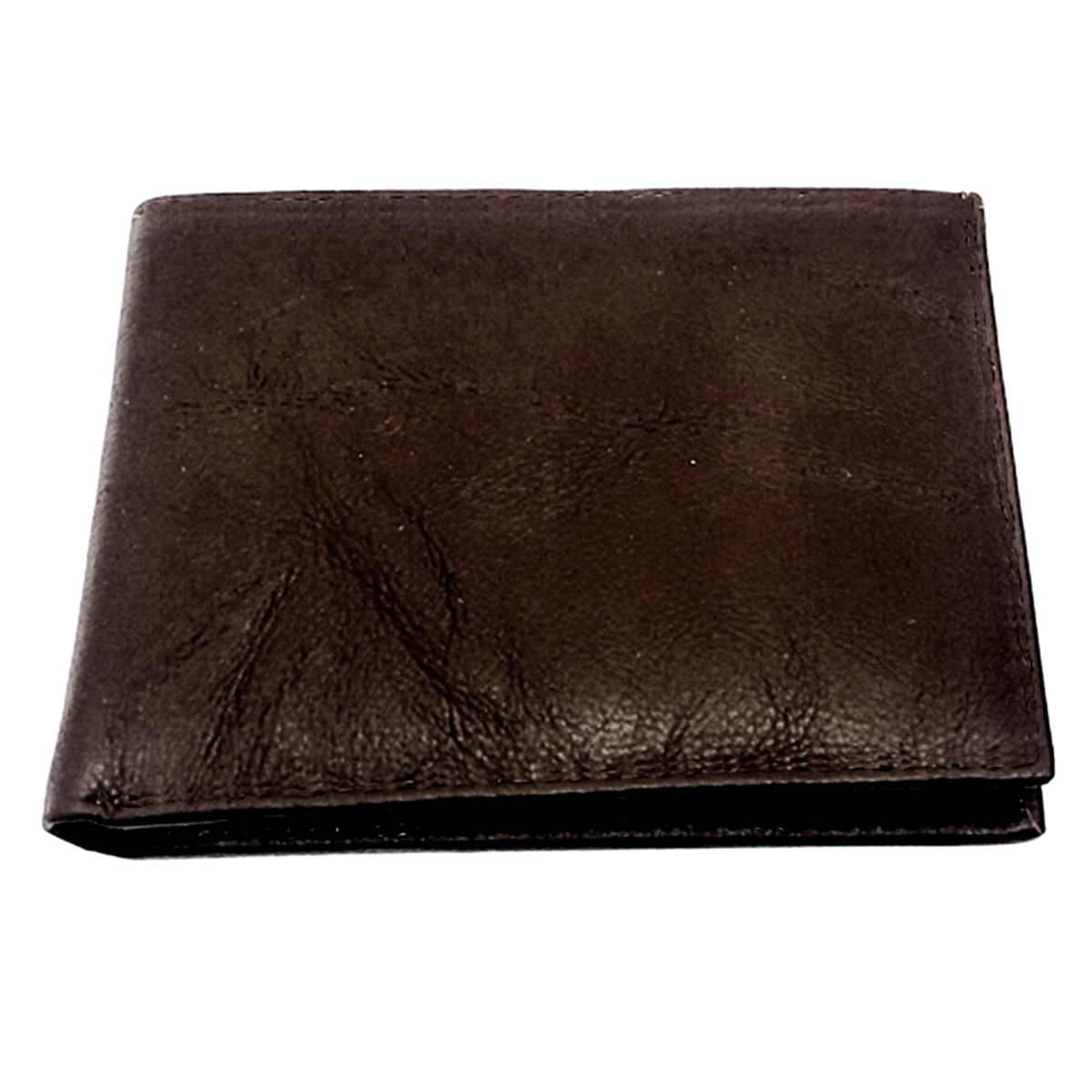 Portofel barbatesc slim din piele naturala, , brun, F051