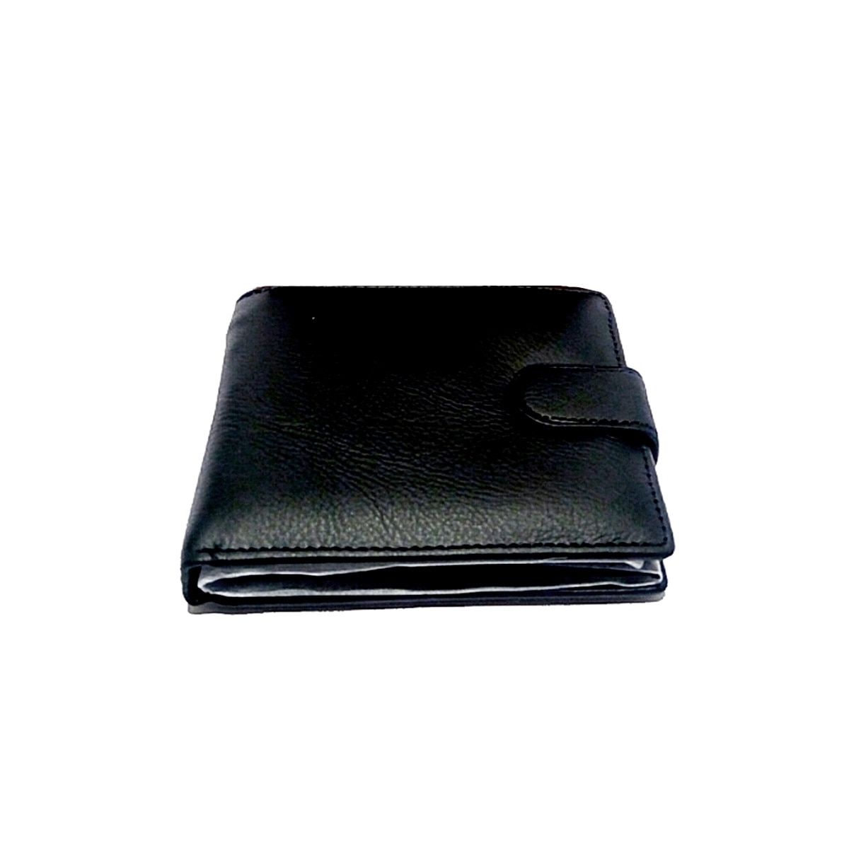 Portofel barbatesc negru din piele naturala Hassion F058