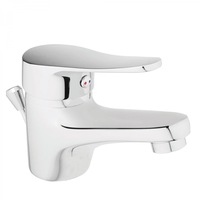 baterie baie pentru lavoar imk din alama cartus ceramic 40 mm cu regulator debit m24x1 ventil metalic finisaj cromat imagen 33_0_
0
