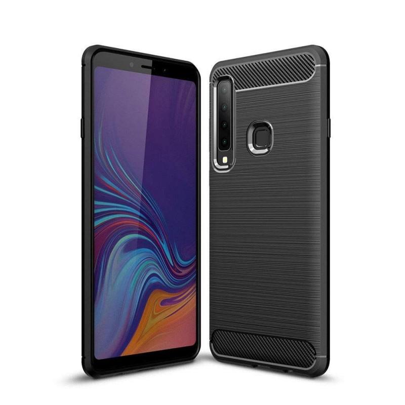 Carcasa TECH-PROTECT TPUCARBON Samsung Galaxy A9 (2018) Black