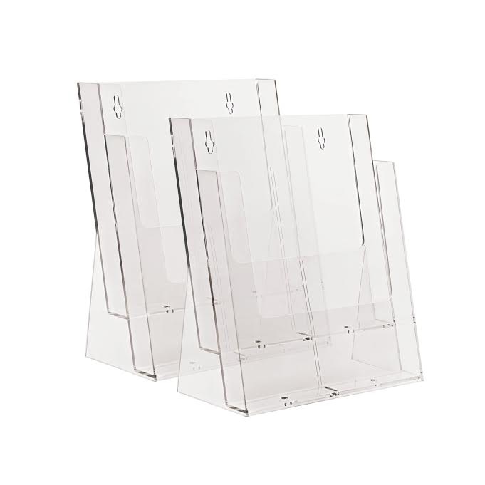 Suport pliante sau cataloage, 2xA4 210x297mm, 2 buc./set