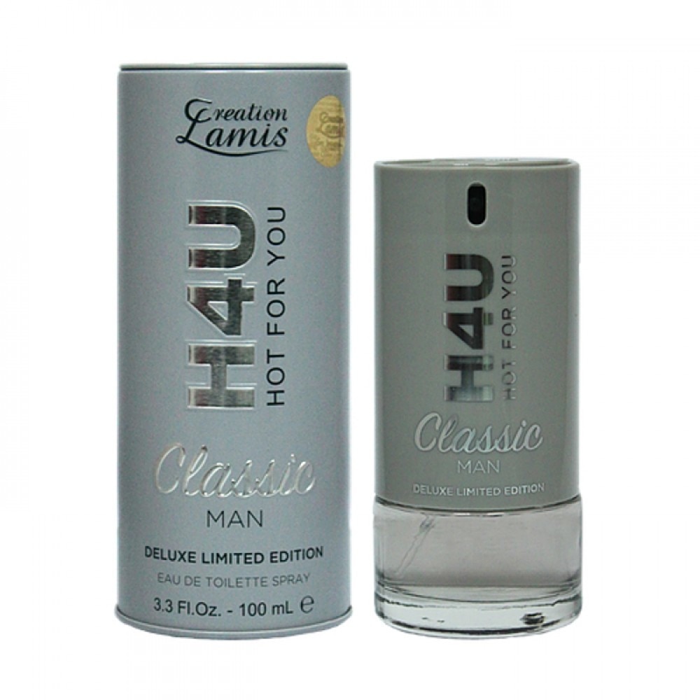 Apa de toaleta Creation Lamis H4U Hot for You Classic, Barbati, Lemnos, 100 ml