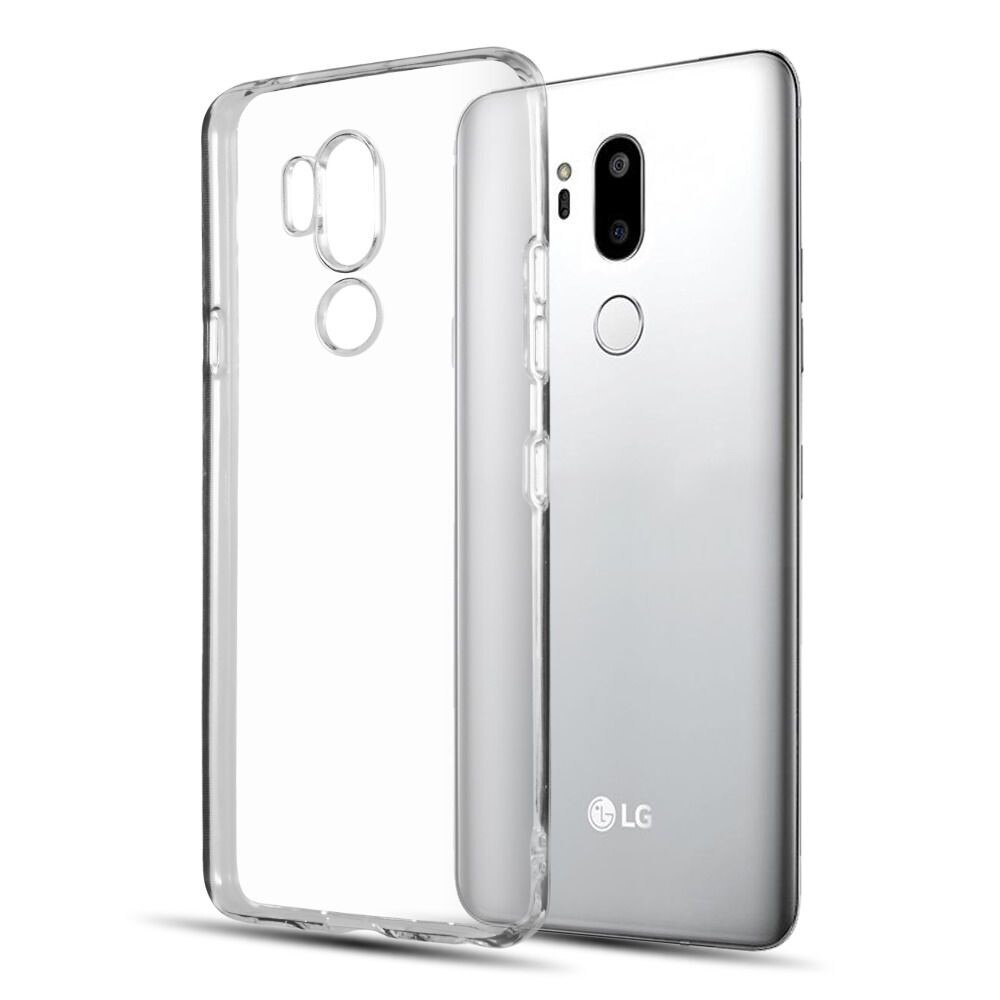 Husa protectie slim, LG G7, Silicon Transparent