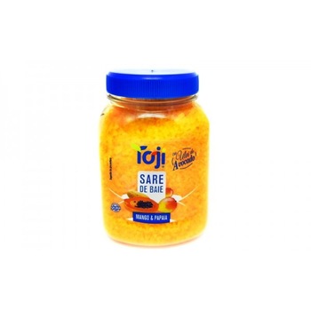 Sare de baie cu ulei de avocado Toji Mango&Papaia 1kg Sare de baie cu ulei de avocado Toji Mango&Papaia 1kg